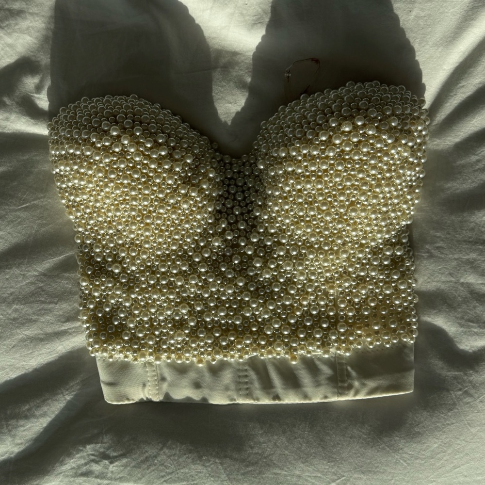 Lydia USA Pearl corset / top